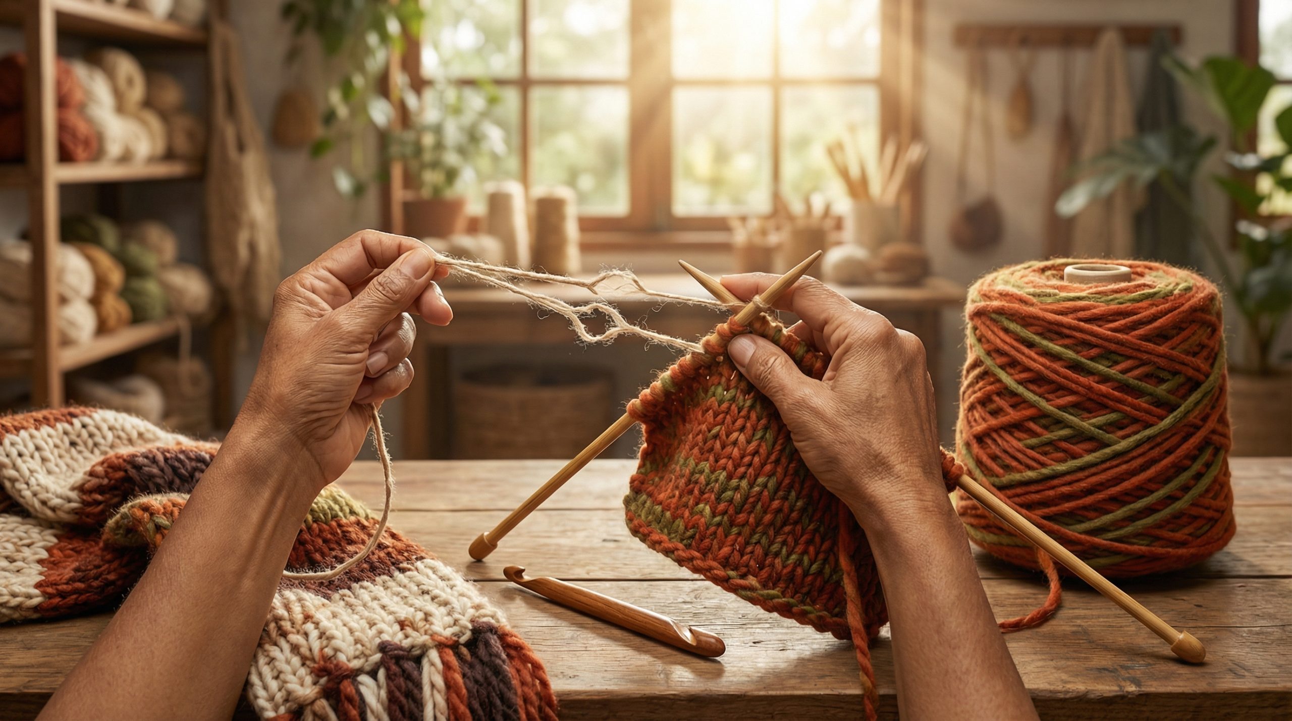 Fios inadequados encurtam a vida útil do Crochê e Tricô