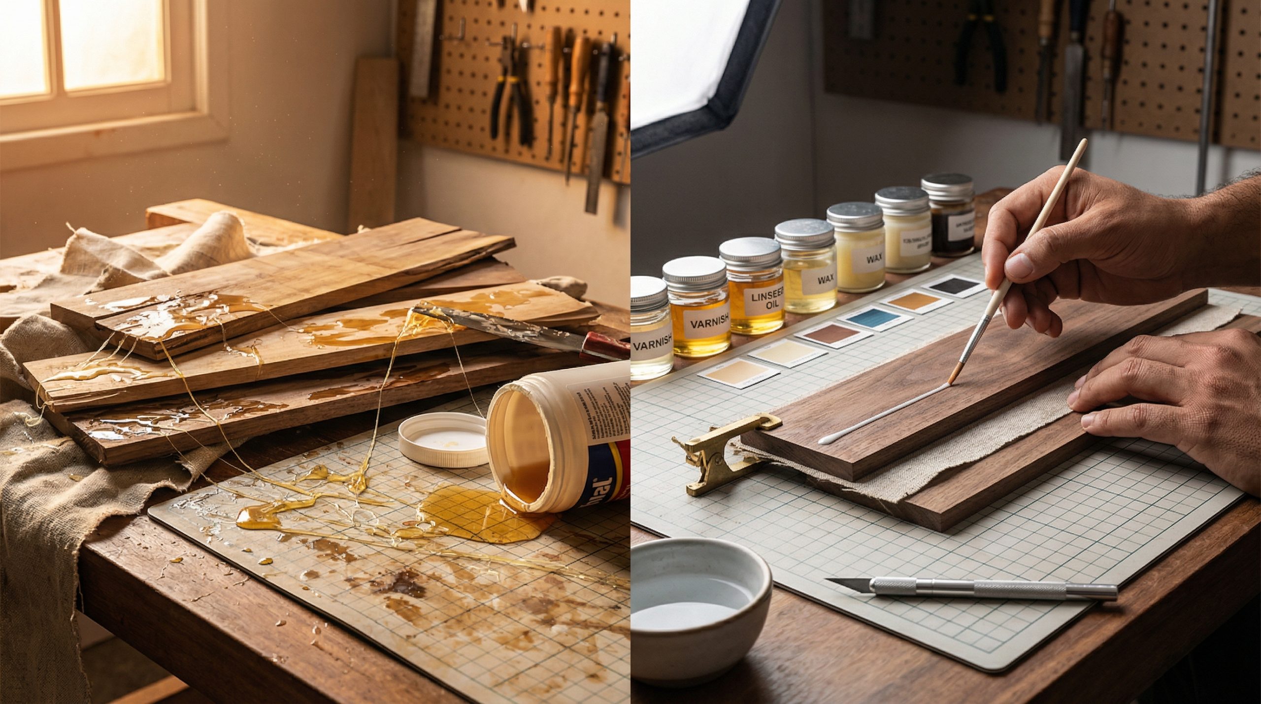 Excesso de cola compromete Materiais e Técnicas?