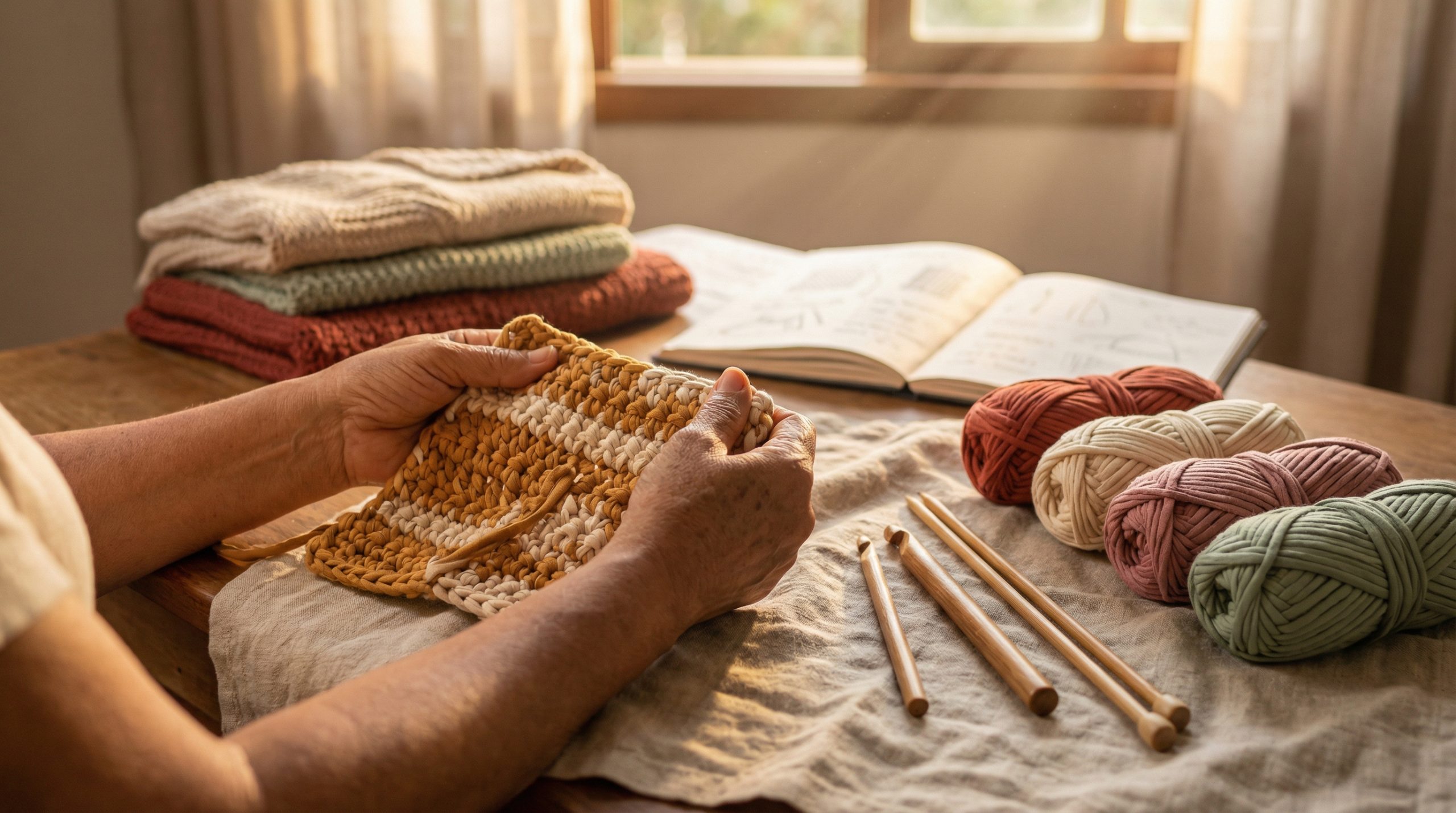 Fios de malha deformam projetos de Crochê e Tricô?