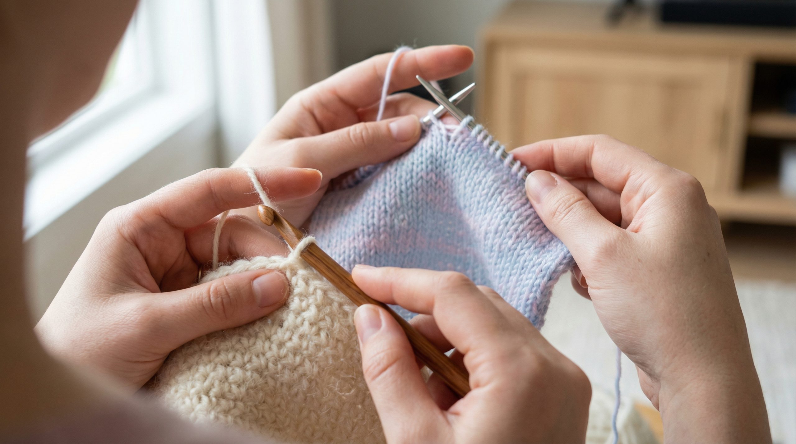 O avesso perfeito define o valor do Crochê e Tricô - 2