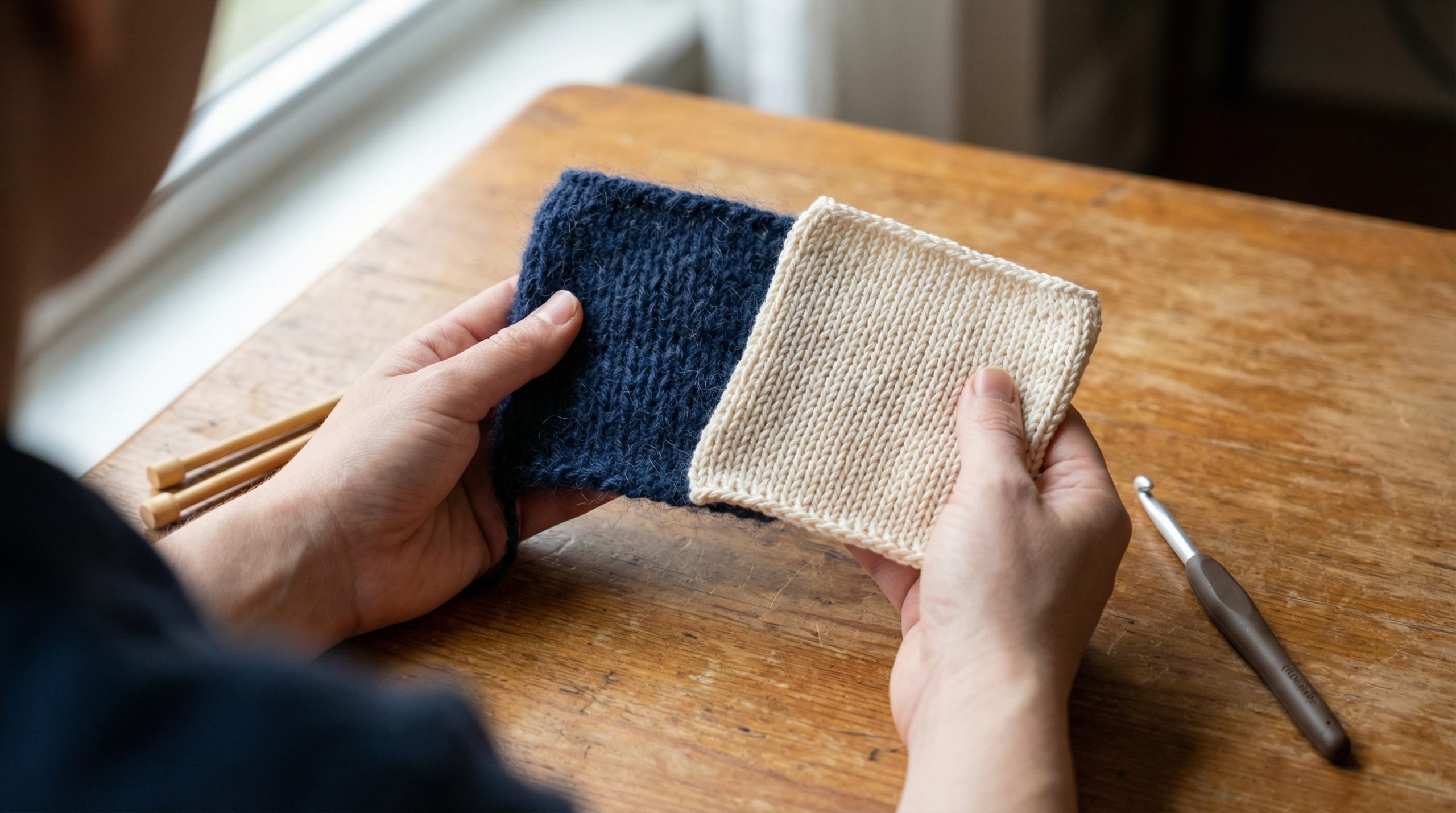 Cores escuras escondem a definição do Crochê e Tricô - 2