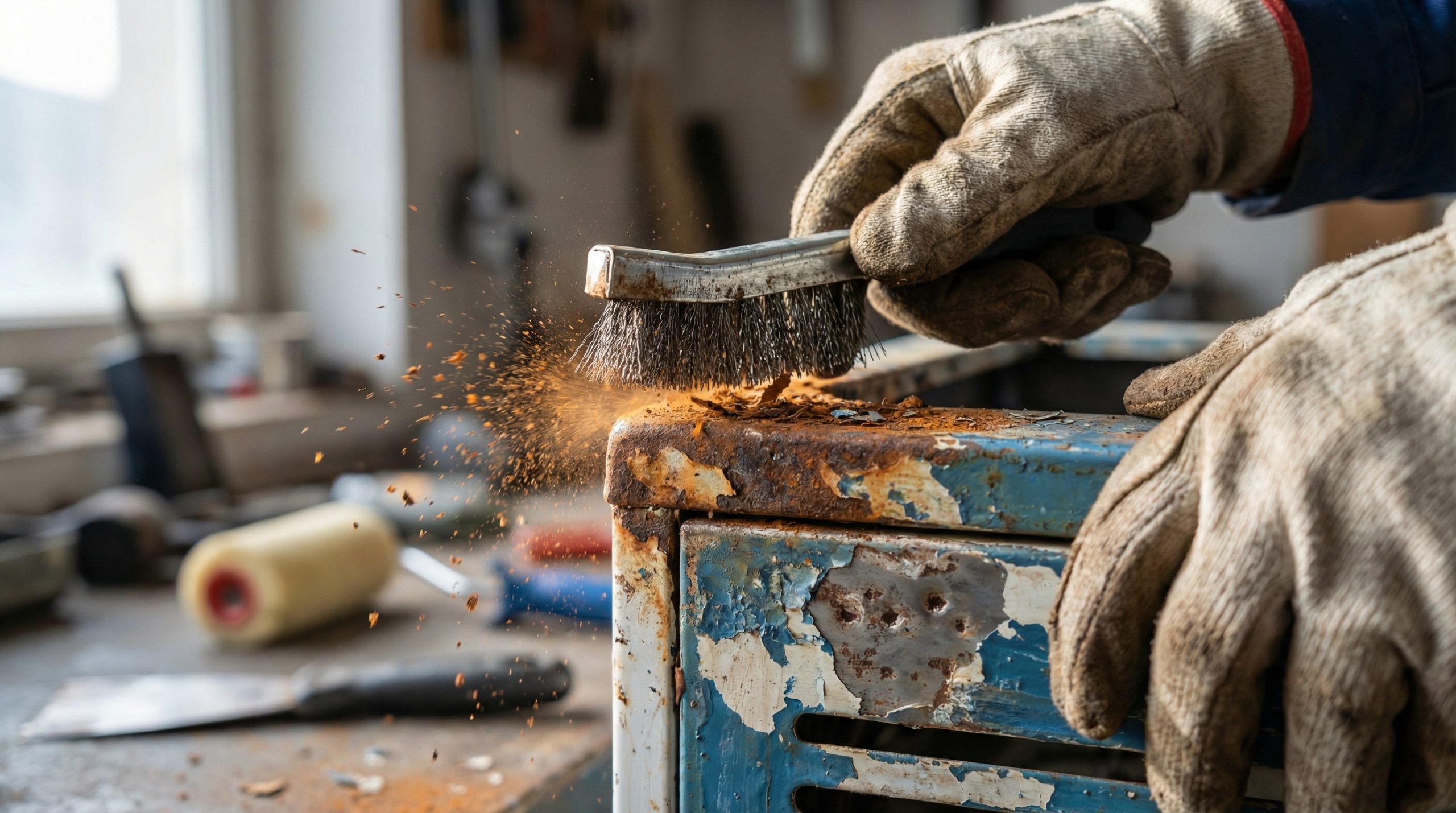 Gordura residual solta a tinta da Pintura e Arte - 2