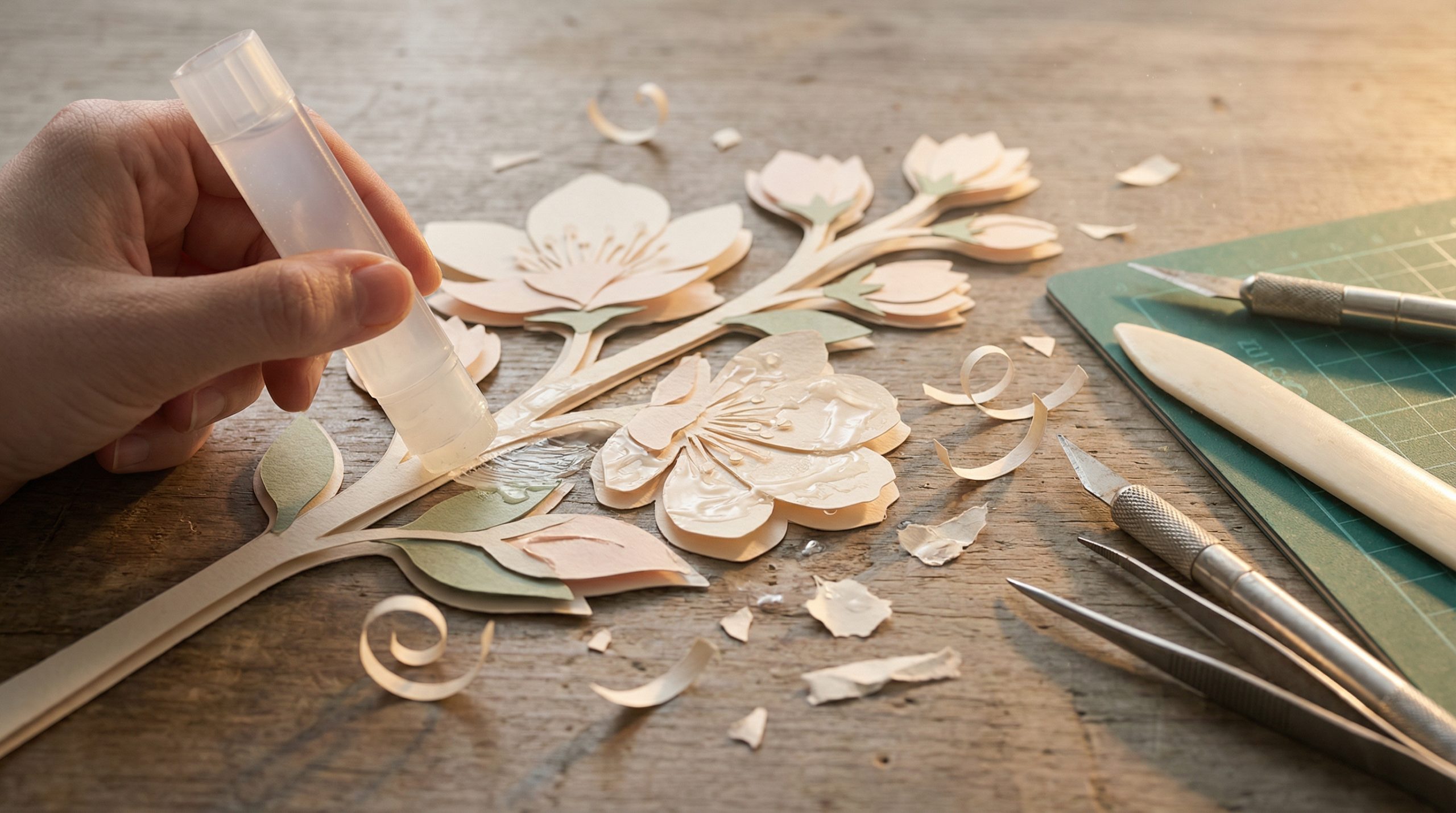 Cola bastão? O pior adesivo para Papel e Recorte