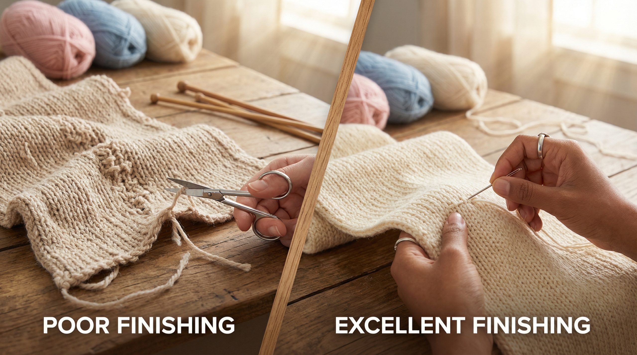 Arremates malfeitos condenam o visual do Crochê e Tricô