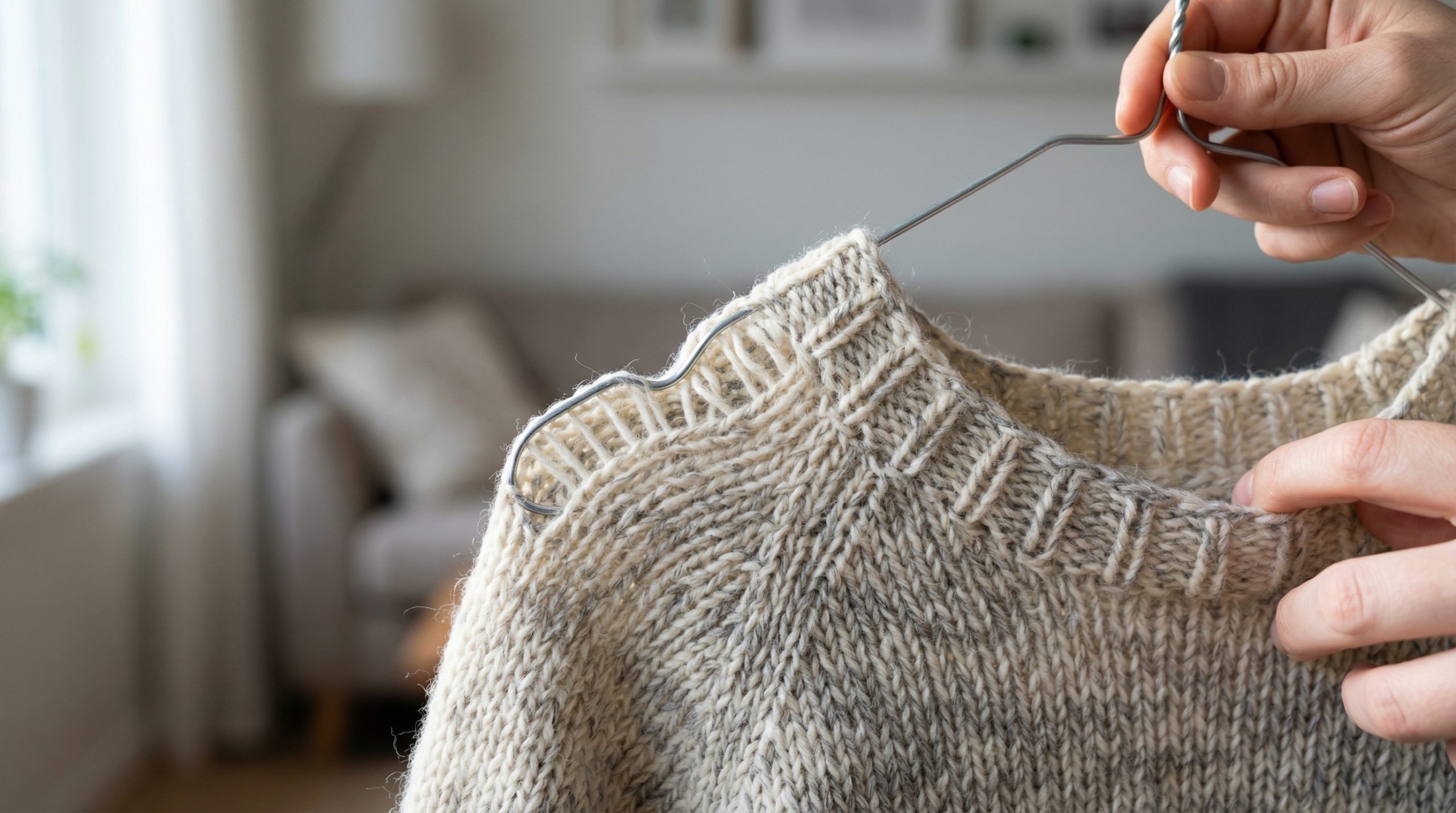 Cabides comuns deformam pontos do Crochê e Tricô - 2