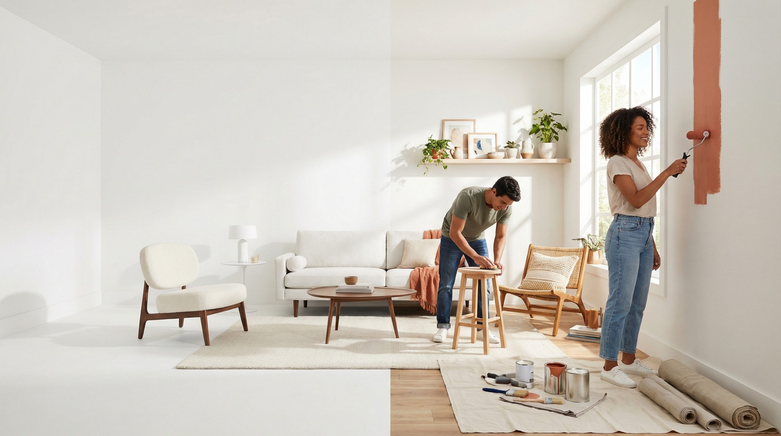 Paredes brancas? Um convite à Decoração DIY