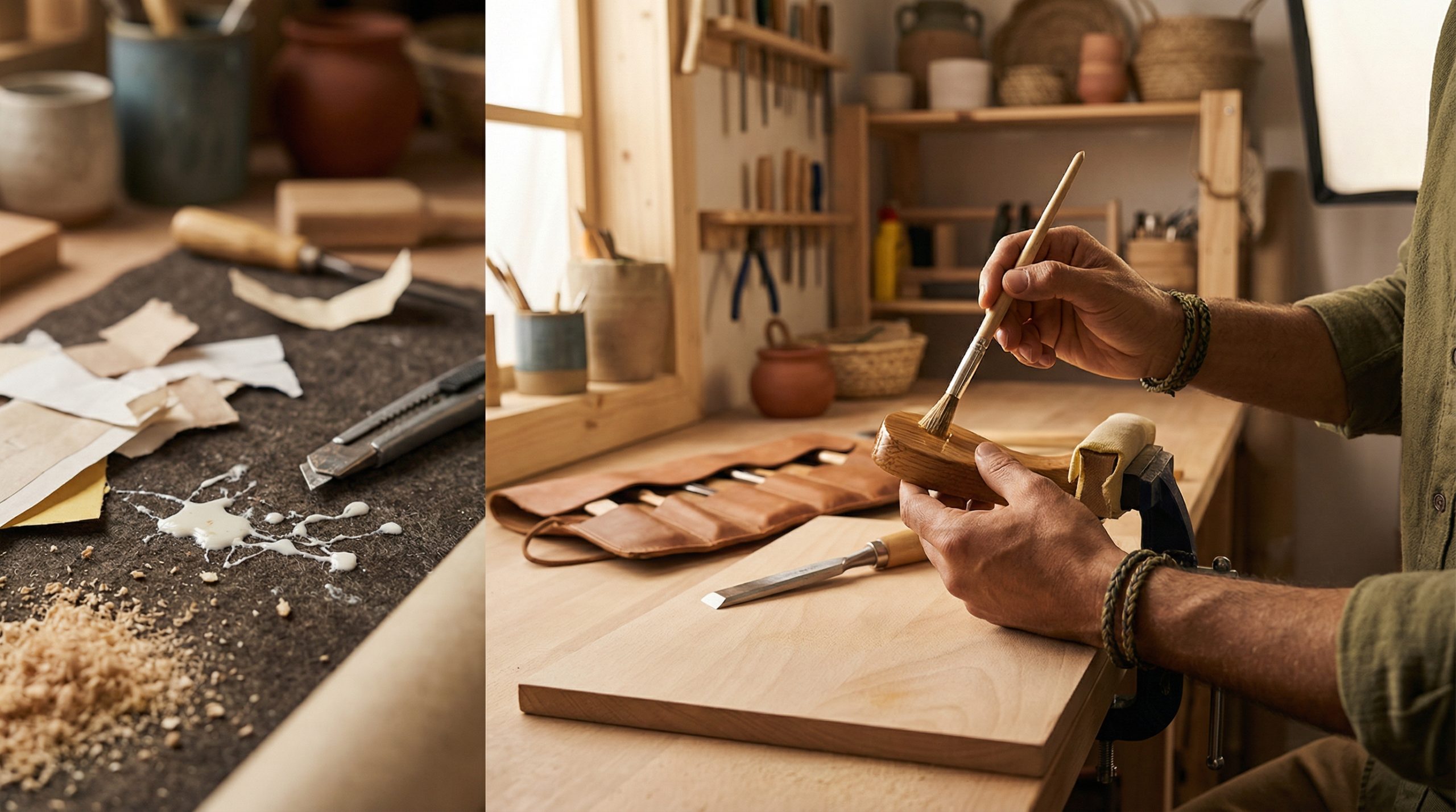 Erros comuns ao usar Materiais e Técnicas (Evite)