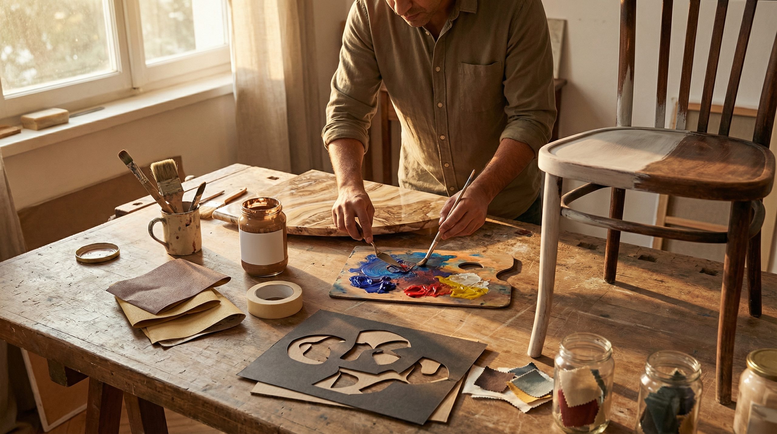 Tintas caras não garantem sua Pintura e Arte.