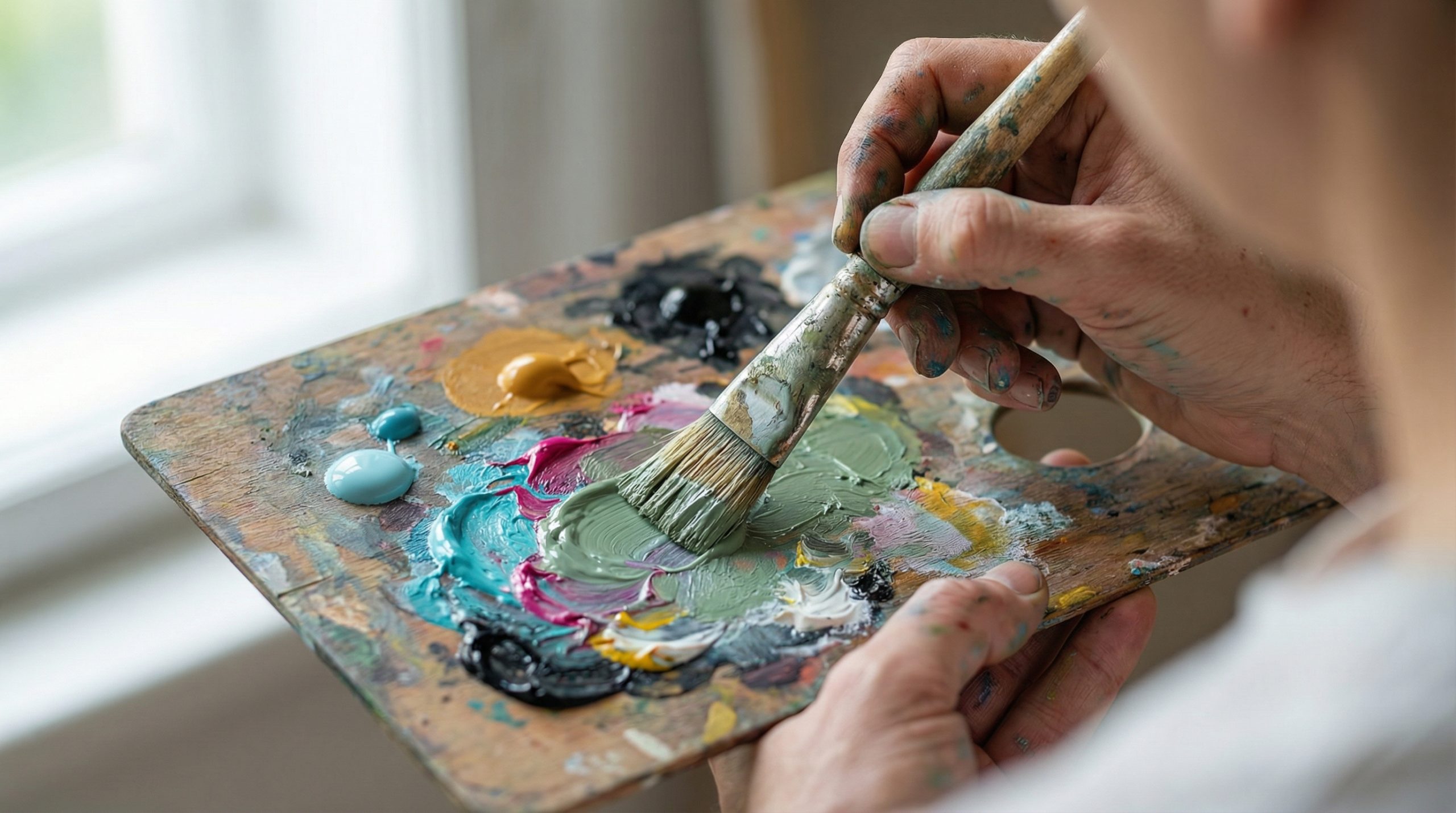 Tintas caras não garantem sua Pintura e Arte. - 2