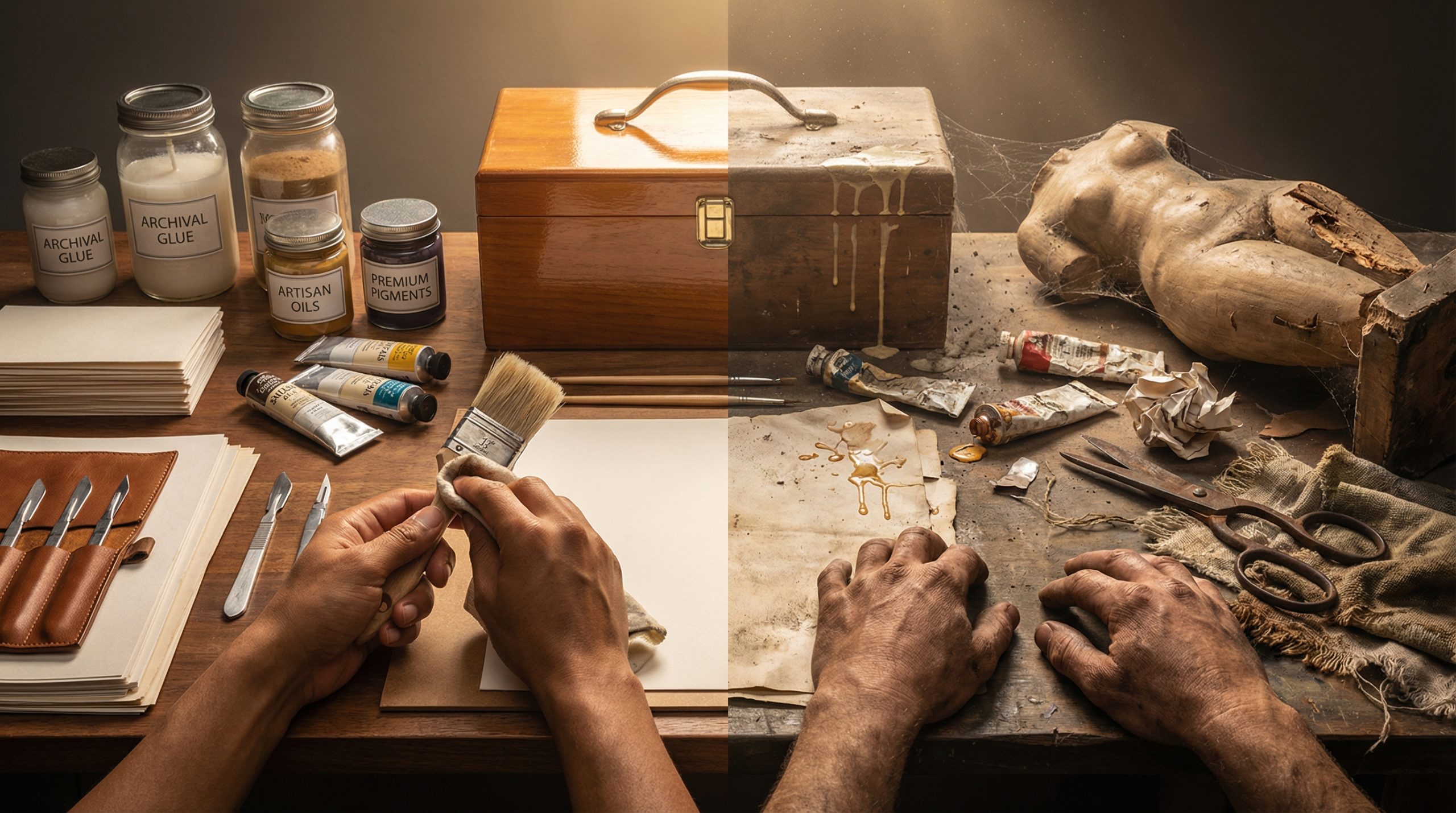 Desleixo na limpeza anula caros Materiais e Técnicas?