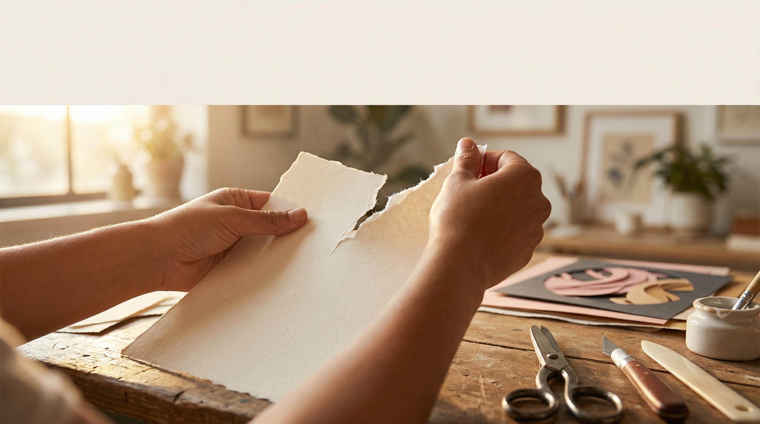 Fibras rasgadas — O fim da precisão em Papel e Recorte